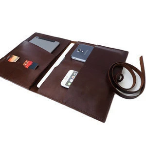 Wholesale genuine leather folder cowhide leather file folder