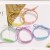 Import wholesale good quality kids hair ties elastic hair bands colorful bling scrunchies set of 5 pcs from China