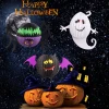 Wholesale halloween party decoration Halloween hanging paper lantern bat/spider/ghost/witch/witched boots/skeleton lantern