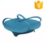 Wholesale High quality silicone vegetable steamer basket for instant pot
