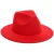 Import Wholesale High Quality Women Men Cap Felt Fedora Hat Wool Felt Wide Brim Fedora Hat from China