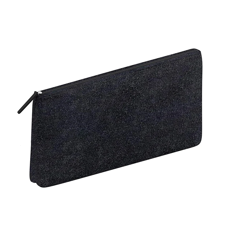 wholesale hot sale wallet bag felt Cosmetic Bag Pencil Pouch Felt Pen Case bags With Zipper