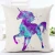 Import Wholesale Hot Selling Unicorn  Linen Automobile home decoration Pillow case from China
