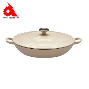Wholesale kitchen cookware cast iron seafood pot