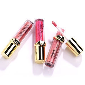 Wholesale make up magic shimmer lip gloss private label lipgloss with glitter lip gloss tube