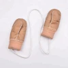 wholesale merino wool woolen mitten 100% leather gloves