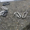 Wholesale metal Zine-alloy mini D buckle, EDC handy Tools, climbing hook