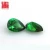 Import wholesale pear cut green cz stone synthetic cubic zirconia gemstone from China