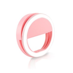Wholesale Portable Phone Clip Rechargeable Usb Camera Flash Dimmable Led Selfie Phone Ring Light
