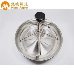 Wholesale Price Stainless steel plate pig piglet feeders trough