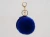Import wholesale Pure match color custom rabbit fur ball pompom charms with Make up PU leather mirror from China