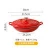 Wholesale Red Colour Cast Iron Enamel Casserole non-stick Cookware sets Pot for seafood Multifunction Cooking Pots 1179