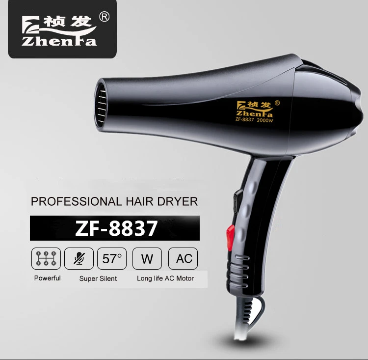Wholesale Salon Professional Quality Long Life Jieyang Factory Hand Diffuser Super Turbo Hair Dryer