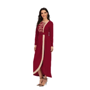 Wholesale Women Arabic Muslim Islamic Clothing New Abaya Jilbab Maxi Dress