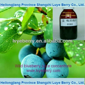wild blueberry fruit juice concentrate 65Brix