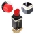 Women Acrylic Lipstick Shape Evening Bag Purses Clutch Banquet Handbag