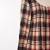 Import Women clothes dress long sleeve plaid checked pleattunic dress from China