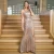 Import Women Sexy Fashion Split Sleeveless Jewel Bare Bridesmaid Sequin Glitter Maxi Club Evening Dress from China