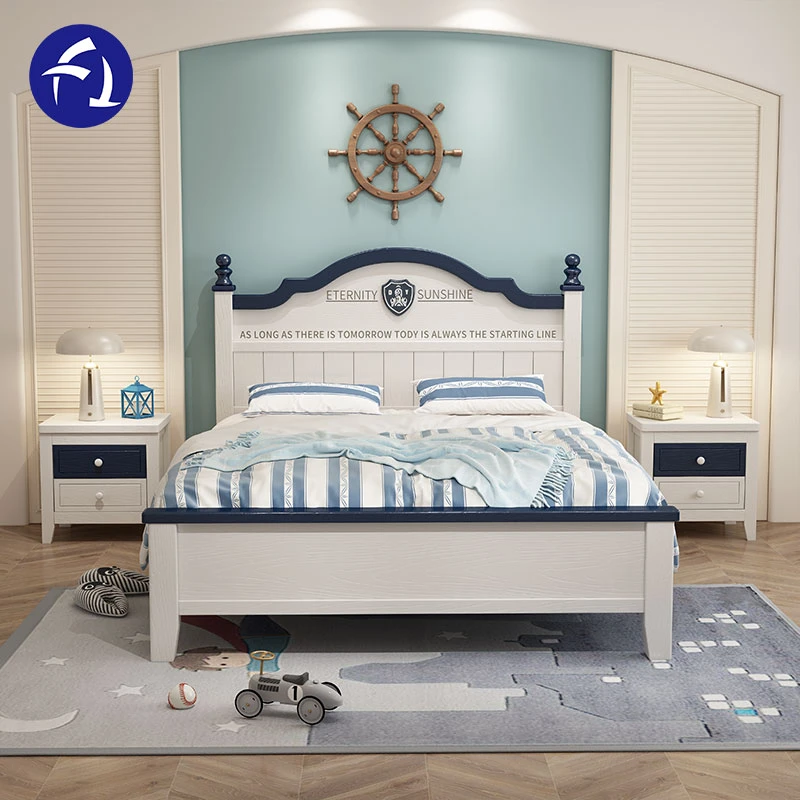 Wooden child bed can be customized color storage in various sizes