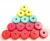 Import Wooden Counting Board Mathematic Abacus Number Stacker Rainbow Ring Puzzles Toys for Kids from China