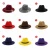 Import Woolen Felt Hat Panama Jazz Fedoras hats Tassel pearl vintage cap Formal Party And Stage Top Hat for Women men unisex from China