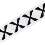 X Pattern Mattress Tape Edge 100% Polyester