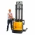 Import Xilin material handling equipment pallet lifter 3300lbs 1.5 ton electric walkie straddle stacker from China