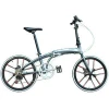 XTOS German-designed Shimano 20-inch 22-inch aluminum alloy spoke wheel one-wheel folding bicycle
