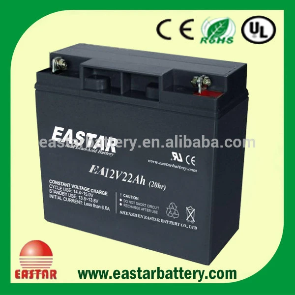 xxl power life12v 20ah lead acid battery 12v 22ah battery with CE certificate for emergency lights, UPS, Security system