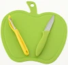 Yangjiang Factory Kitchen knife set with plastic chopping board &amp; shear food safety cutting board