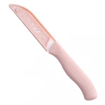 YCTC03 White Blade Fruits Knife Ceramic Candy Color PP Handle ZrO2 Home Use Small Kitchen Paring Pocket Ceramic Blade Knife