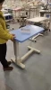 YFT-001 High Quality Folding Hospital  Bedside Dining Table With Wheels