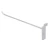 YiXiu AA005 2/4/6/8/10/12 inch chrome plating metal slatwall scanning hook display hanging hooks