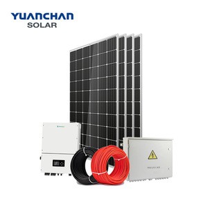 YuanChan Complete Solution On Grid Tire 2kw Solar Power Energy System Solar Panel Systems