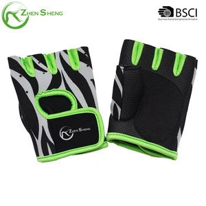 Zhensheng eco friendly private label fitness gloves
