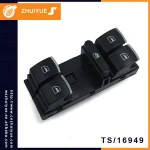 ZHUIYUE Power Window Switch 6 Pin Repair Car Auto Electrical System 1Z09 59858A 1Z09 59858B