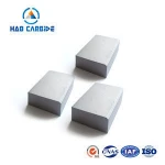Zhuzhou cemented carbide cutting tools type A brazed carbide tips high hardness P30 cemented carbide brazed tips