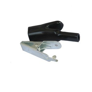 zinc or nickel plated steel alligator clip with PVC insulator