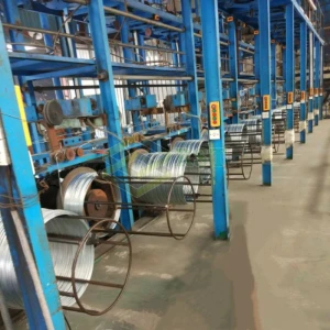 Continuous metal plating machine line for wire