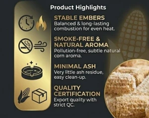 Natural Dry Cob Corn Perfect for Biomass and Energy Production