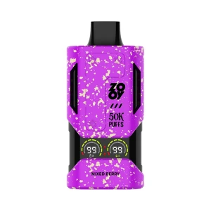 ZOOY Mecha 50000 Puffs Vape with Smart Screen, Dual Mesh Coil 50K Puff Wholesale from China Factory