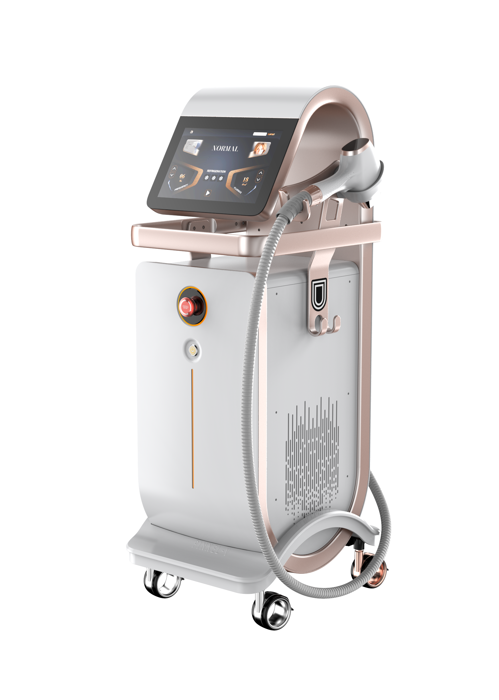 Buy 2022 New 755nm+808nm+1064nm Laser Hair Removal Machine With High