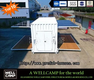 Shipping container house convenience prefab house