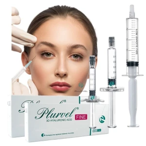 Plurvel Factory Price Manufacturer Ce Fine Cross Linked Hyaluronic Acid Dermal Filler Facial Filler For Wrinkles Thin L