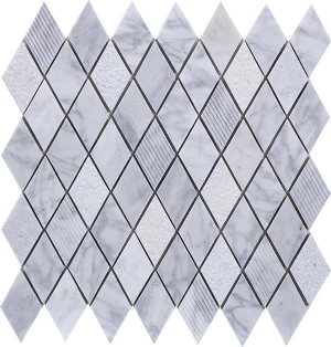 Stone Mosaics diamond shape