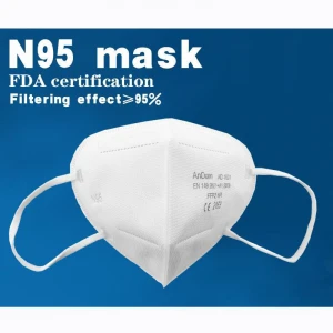 FDA certified N95  mask disposable five-layer protective face mask