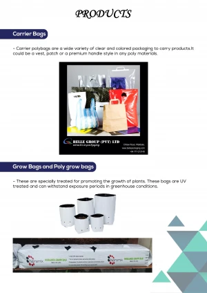 Grow Bag and Courier Bags
