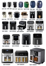 Air Fryer, Coffee Maker, Dough Mixer, Electric Kettle