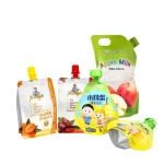 270ml Juice and Yogurt Stand up Spout Bag with Custom Print