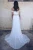 Import 2 Pieces Wedding Dress Lorie Off The Shoulder Lace Top Beach Bride Dresses Boat Neck Elegant Wedding Bridal Gown from China